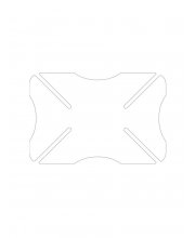 Oxford Bumper Helmet Protector Transparent at JTS Biker Clothing